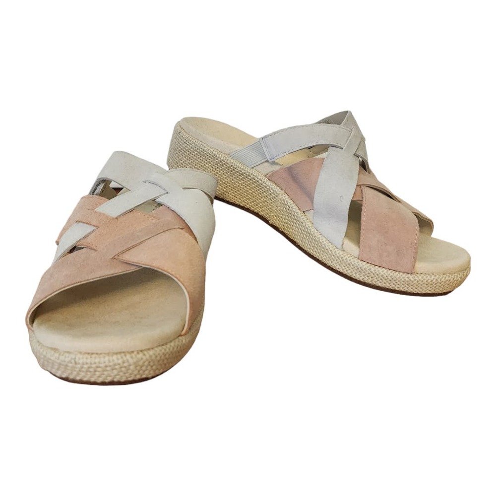 nwot SPENCO Memphis Pink Multi strap Orthotic Slides SIZE 7.5W - Picture 3 of 11